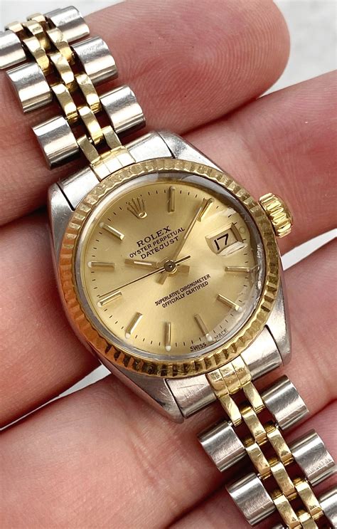 rolex datejust 26 stahl gold|which rolex datejust to buy.